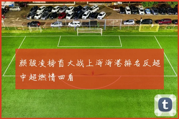 颜骏凌榜首大战上海海港排名反超中超燃情回看